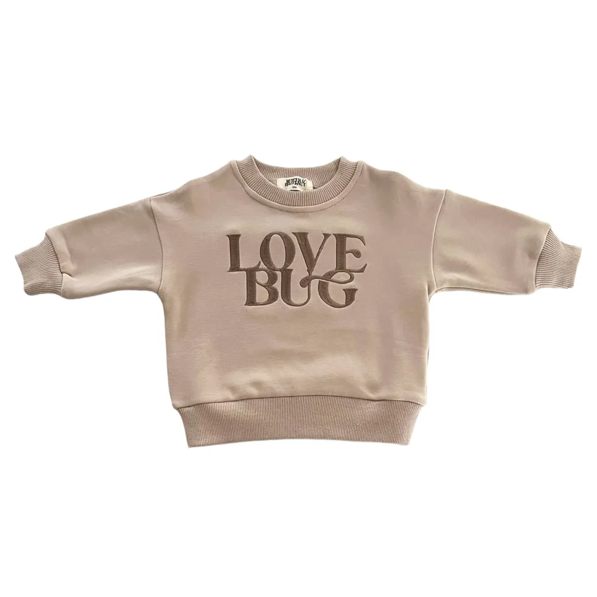 Bencer & Hazelnut Original Love Bug Sweater - Stone - 000