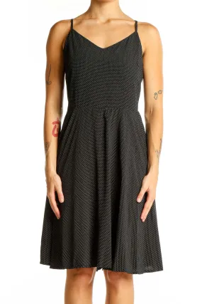 Black Polka Dot Rayon Sundress