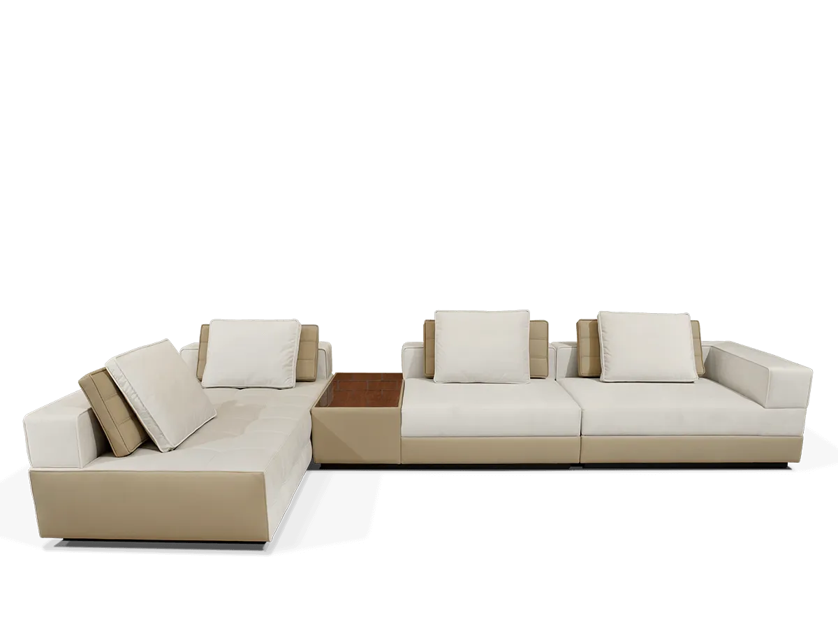 Capuchin Modular Sofa | CAFFE LATTE