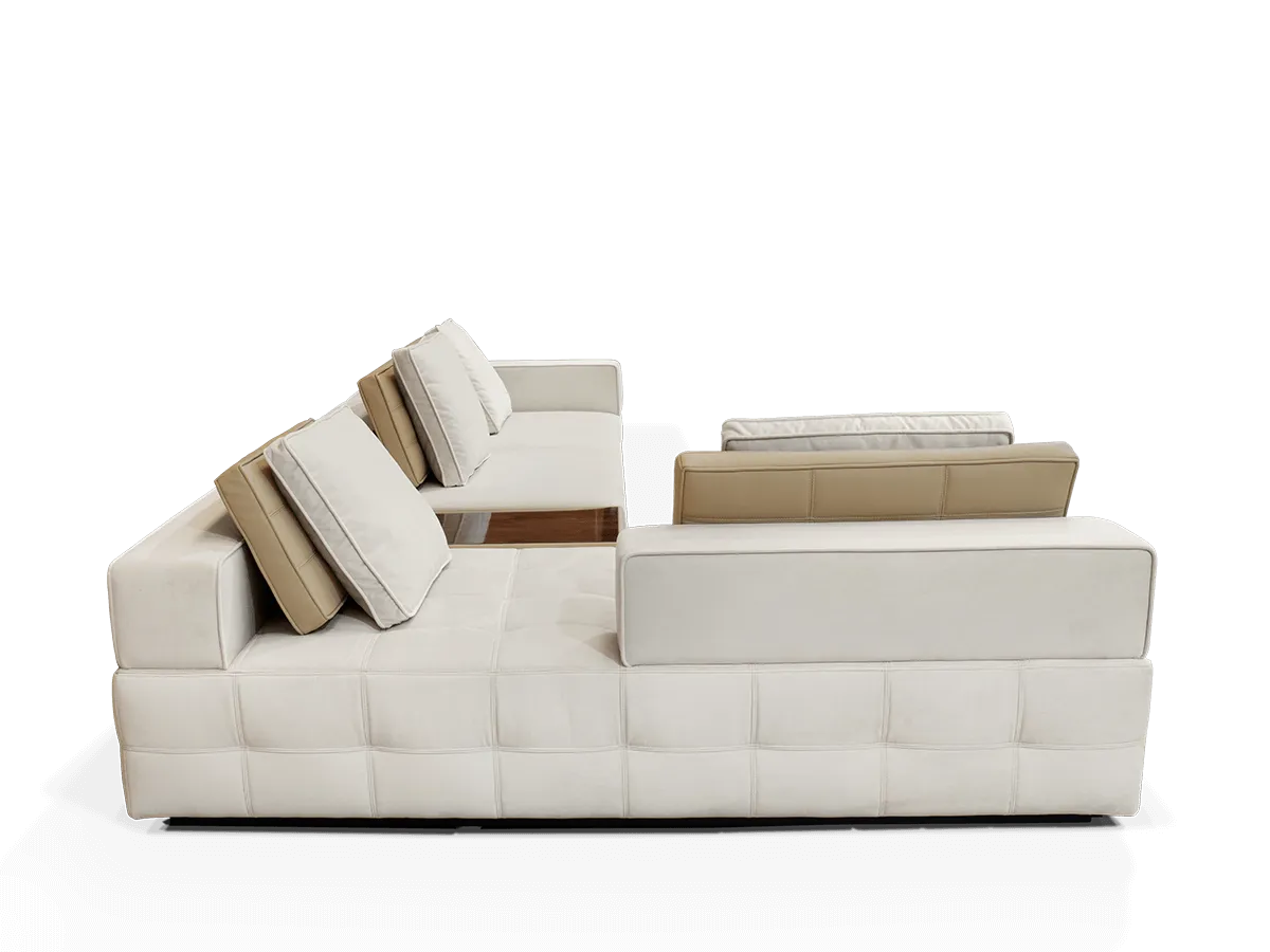 Capuchin Modular Sofa | CAFFE LATTE