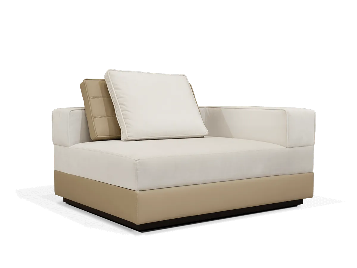 Capuchin Modular Sofa | CAFFE LATTE