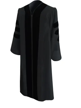 Classic Black Pulpit Robe