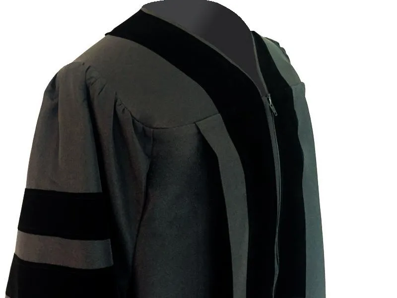 Classic Black Pulpit Robe