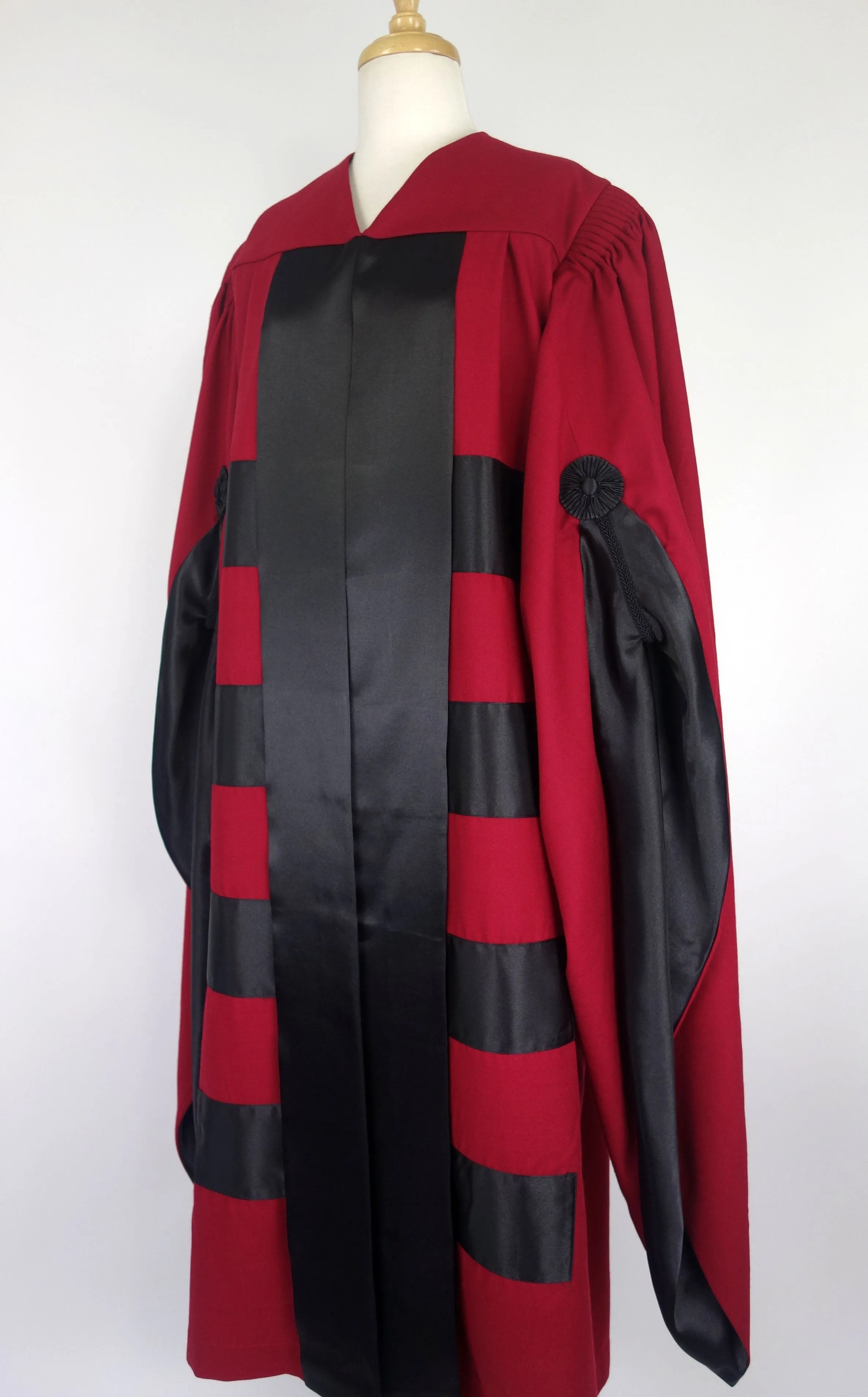 Curtin University PhD Graduation Gown Set - Gown, Hood and Bonnet