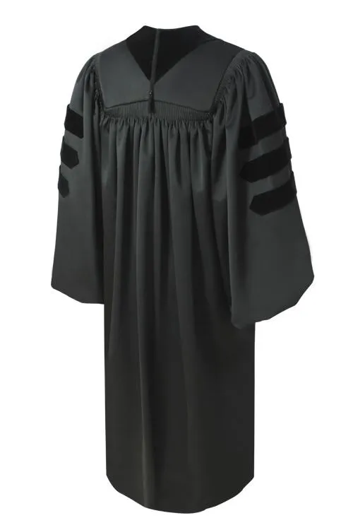 Deluxe Black Pulpit Robe