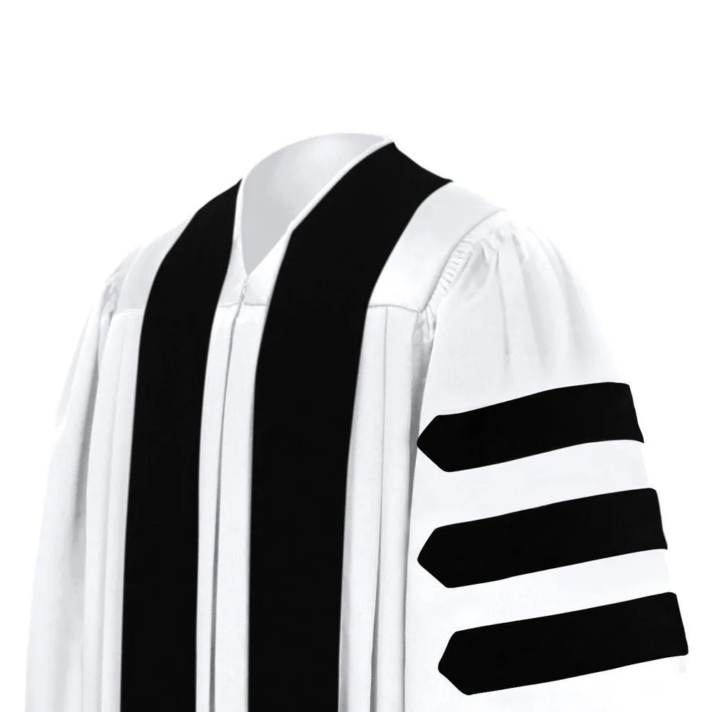 Deluxe White Clergy Robe