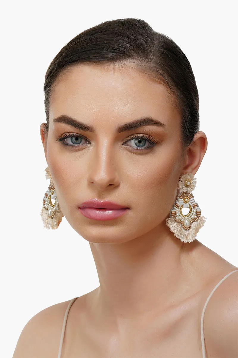 Dreaming of the Beach Fringe Earrings