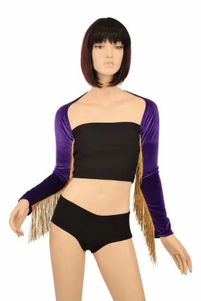 Fringe "Samba Sleeve" Dance Shrug