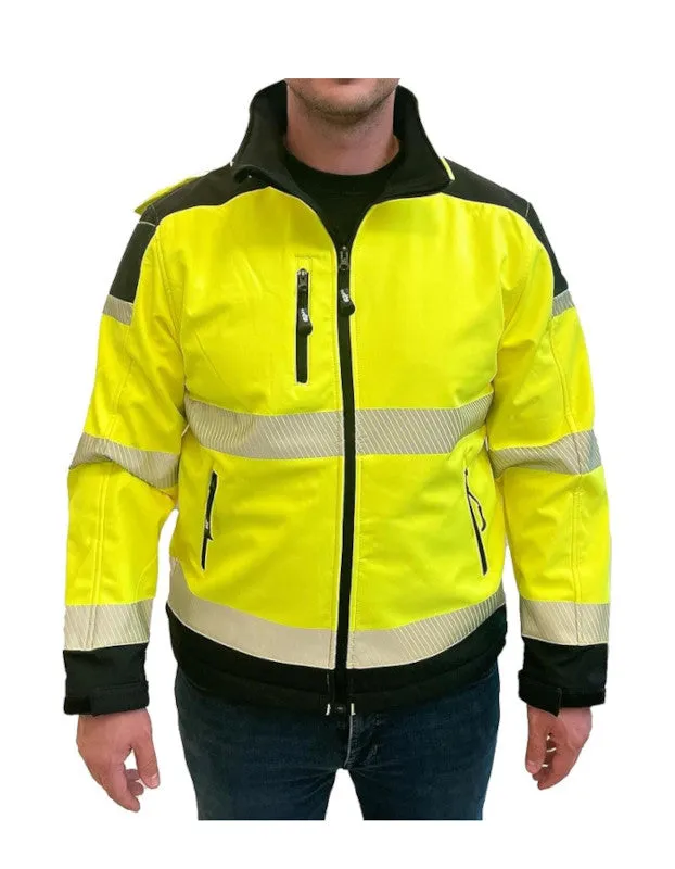 High Visibility Safety Softshell Jackets Wholesale