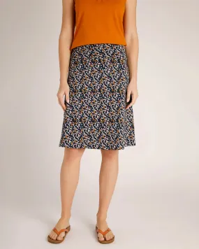 Malmo Organic Jersey Skirt - Dark Navy