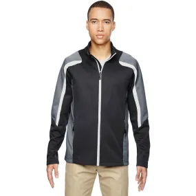 North End Men's Carbon Strike Colorblock Fleece Jacket