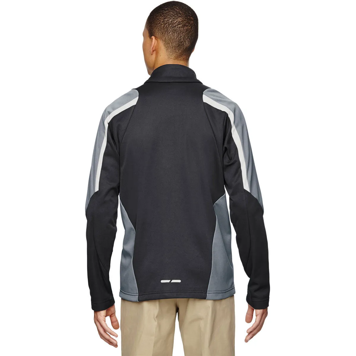 North End Men's Carbon Strike Colorblock Fleece Jacket