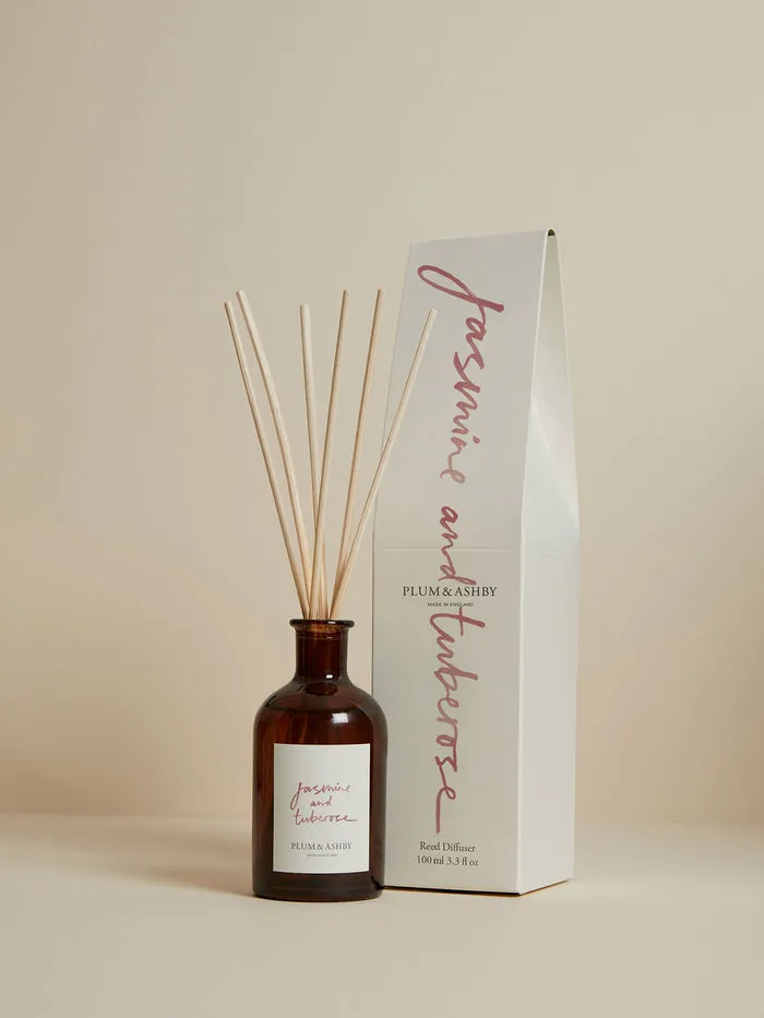 Plum & Ashby Jasmin & Tuberose Reed Diffuser