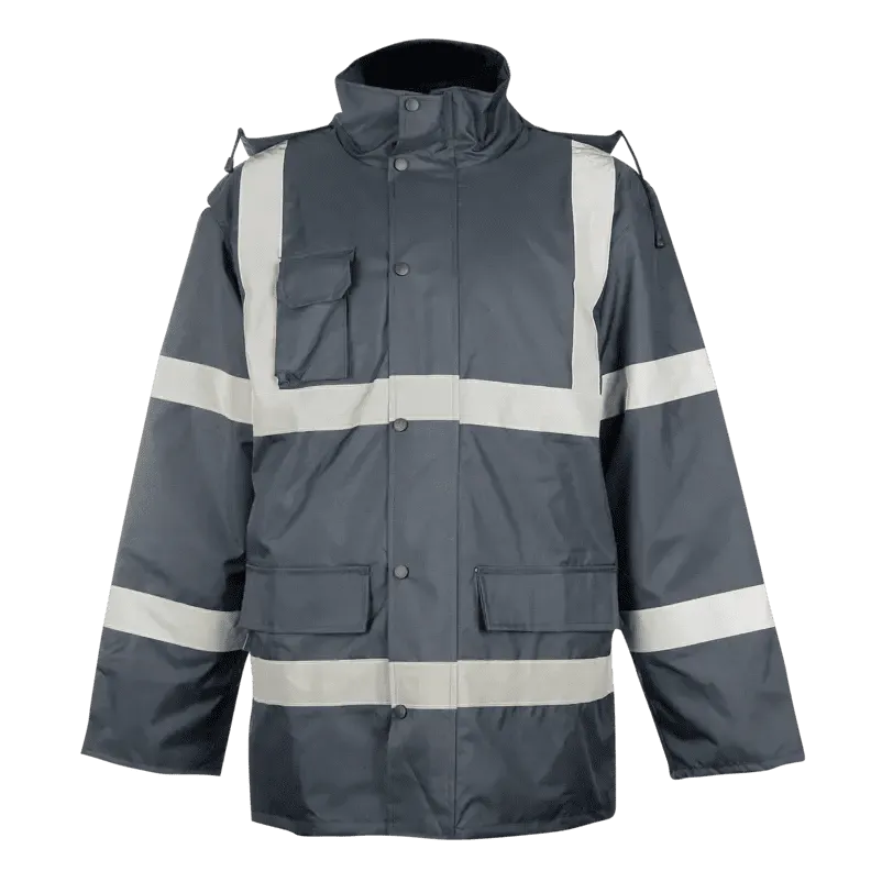 Reflective Hi-vis freezer winter Parka jackets