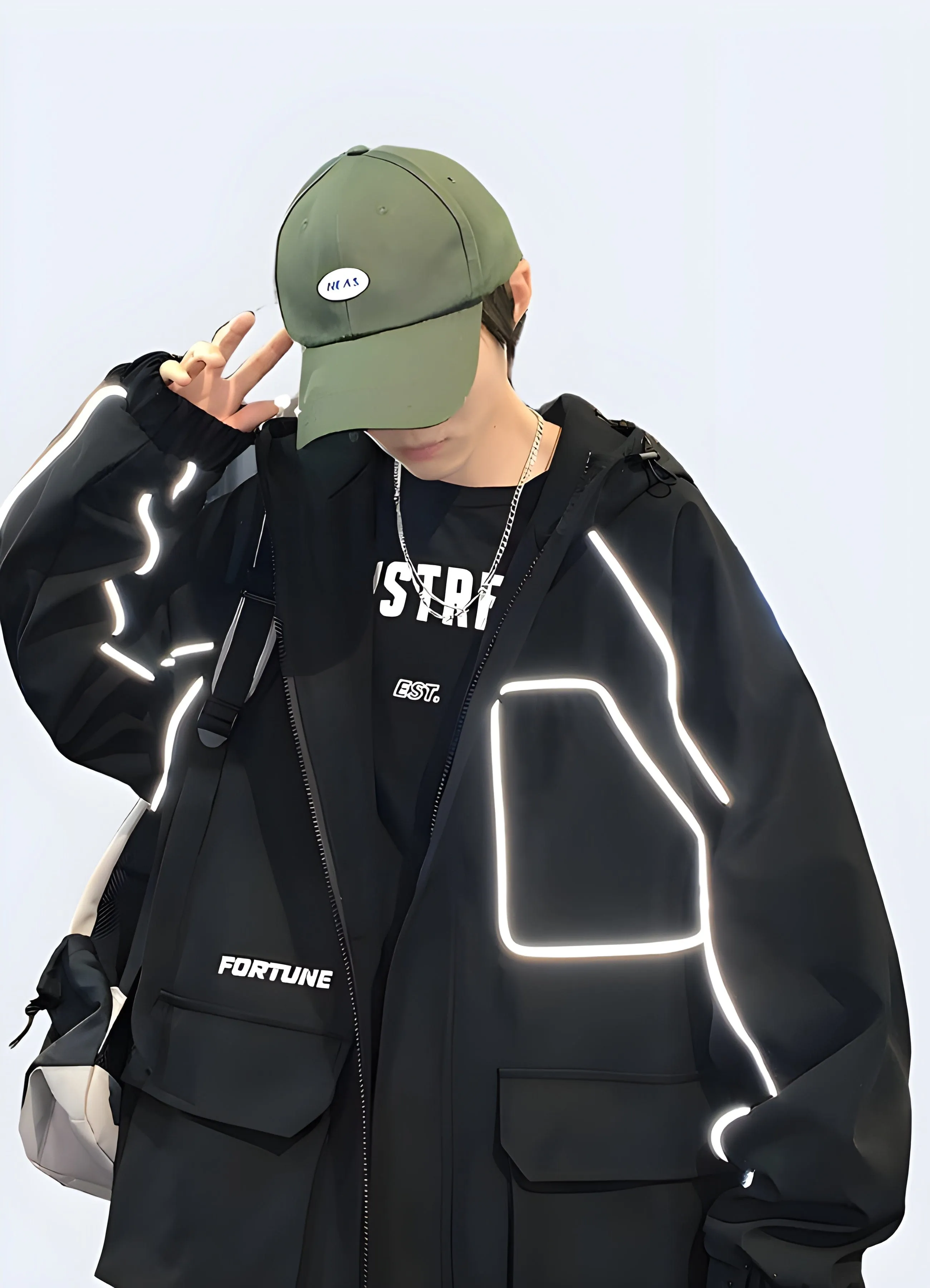 Reflective Rain Jacket