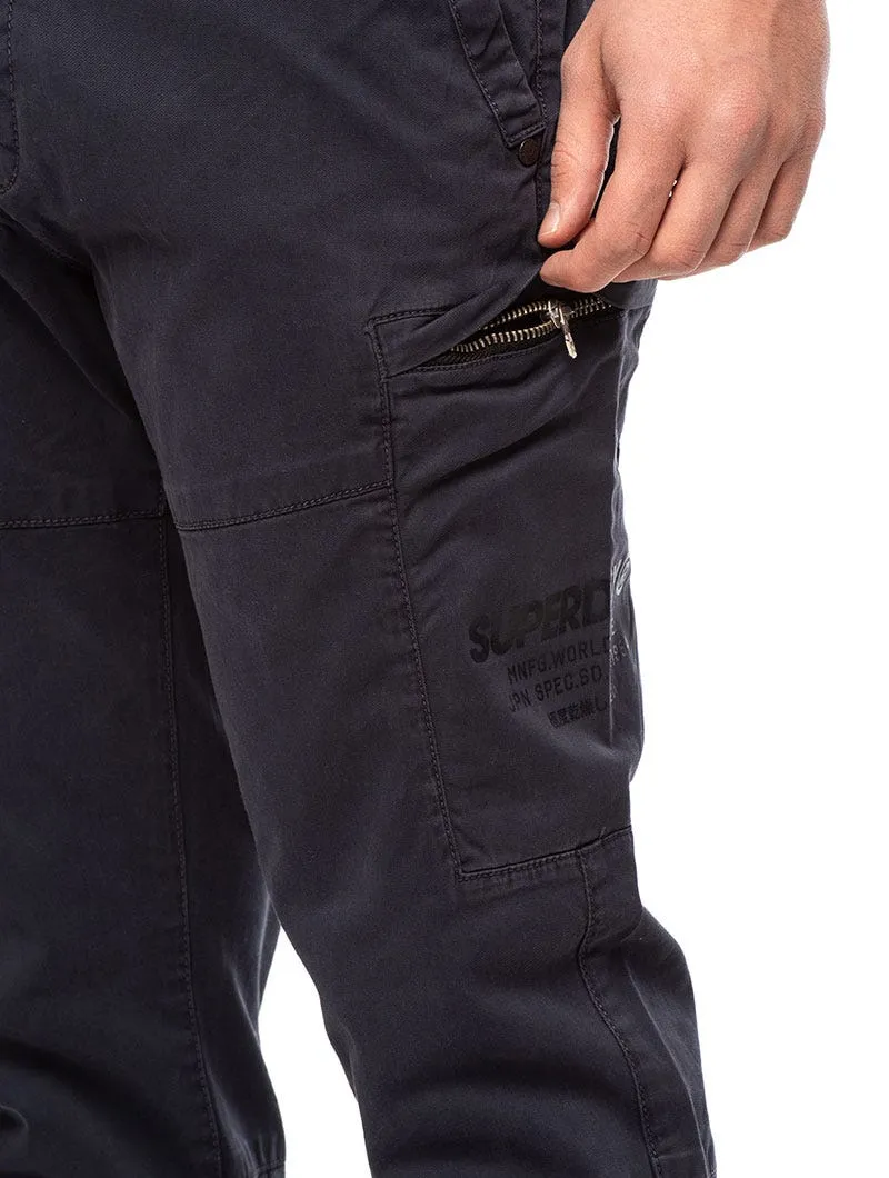 SURPLUS GOODS AVIATOR PANTS IN BLUE