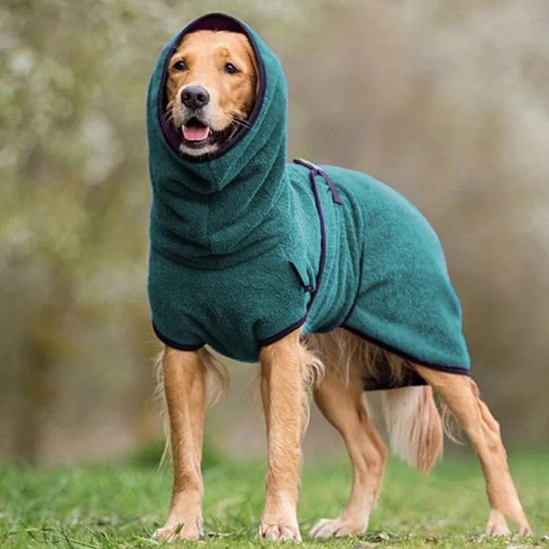 Warm and Comfortable Polar Fleece Dog Jacket