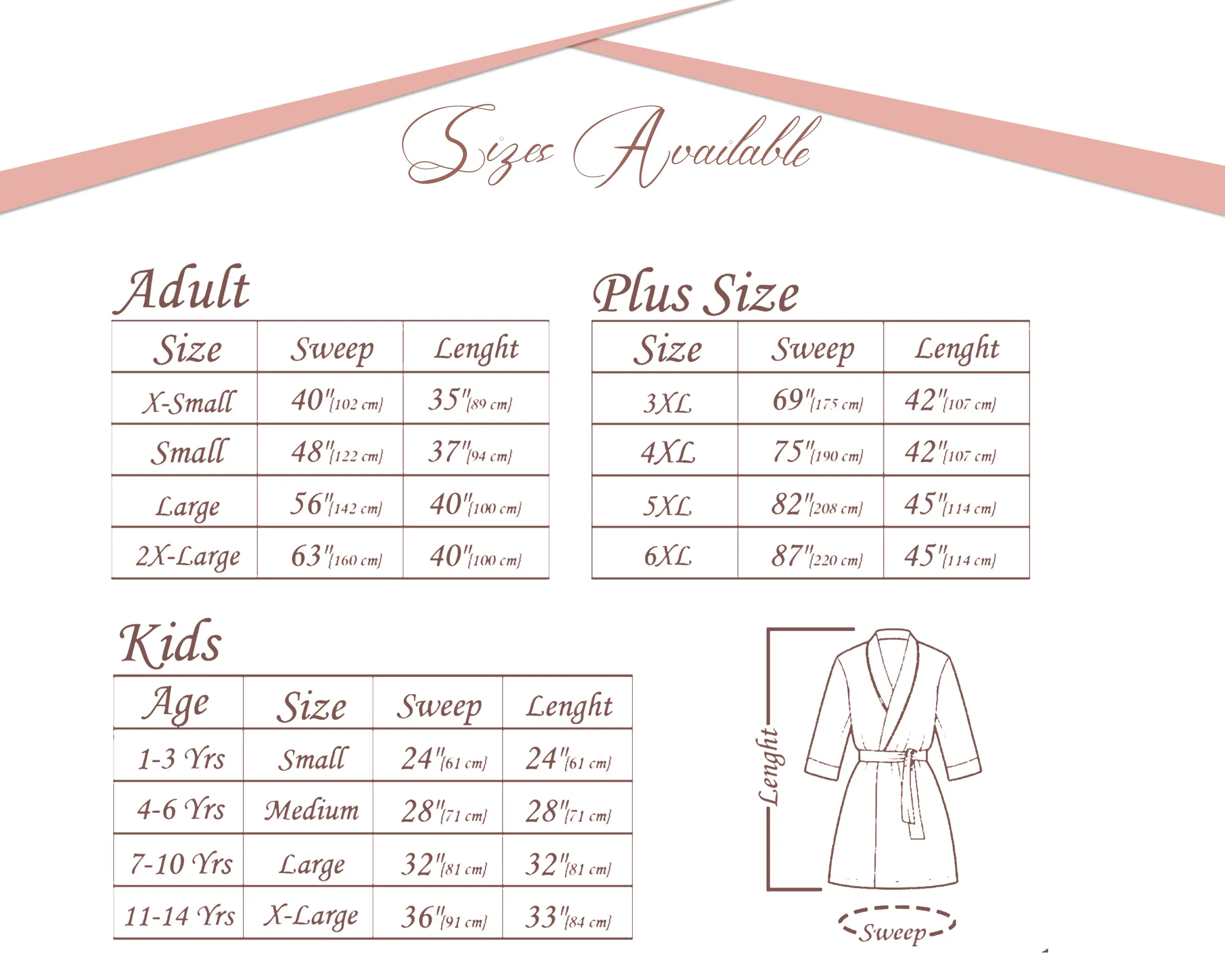 Wedding Satin Robe | Short Length with Contras Piping and Customization