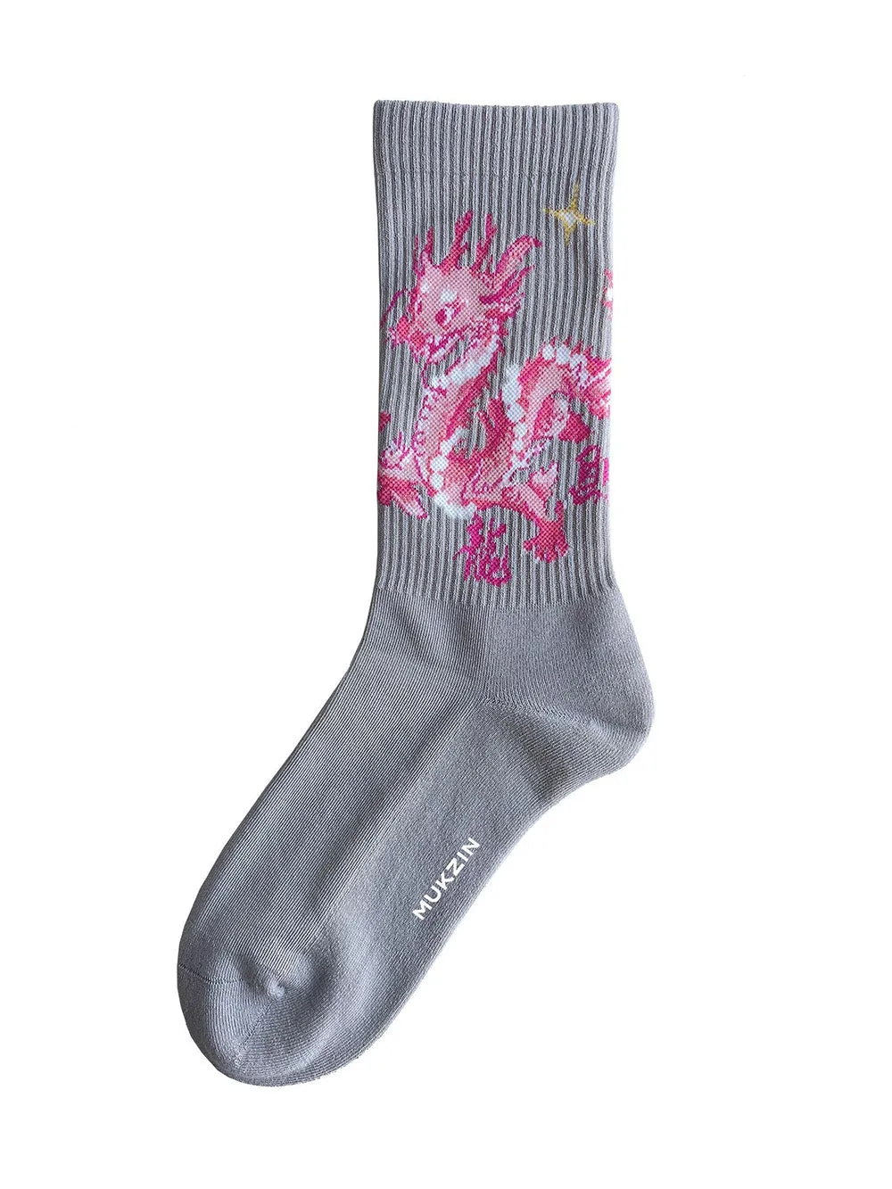 WS Rose Red/ Pink Velvet Turkey Feather Pajamas Socks